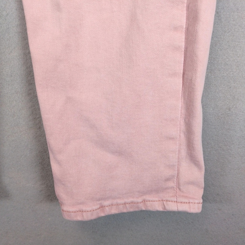 Old Navy Boyfriend Mid-Rise Pink Jeans Womens 16 38x28" Stretch Denim Coquette - Picture 8 of 8